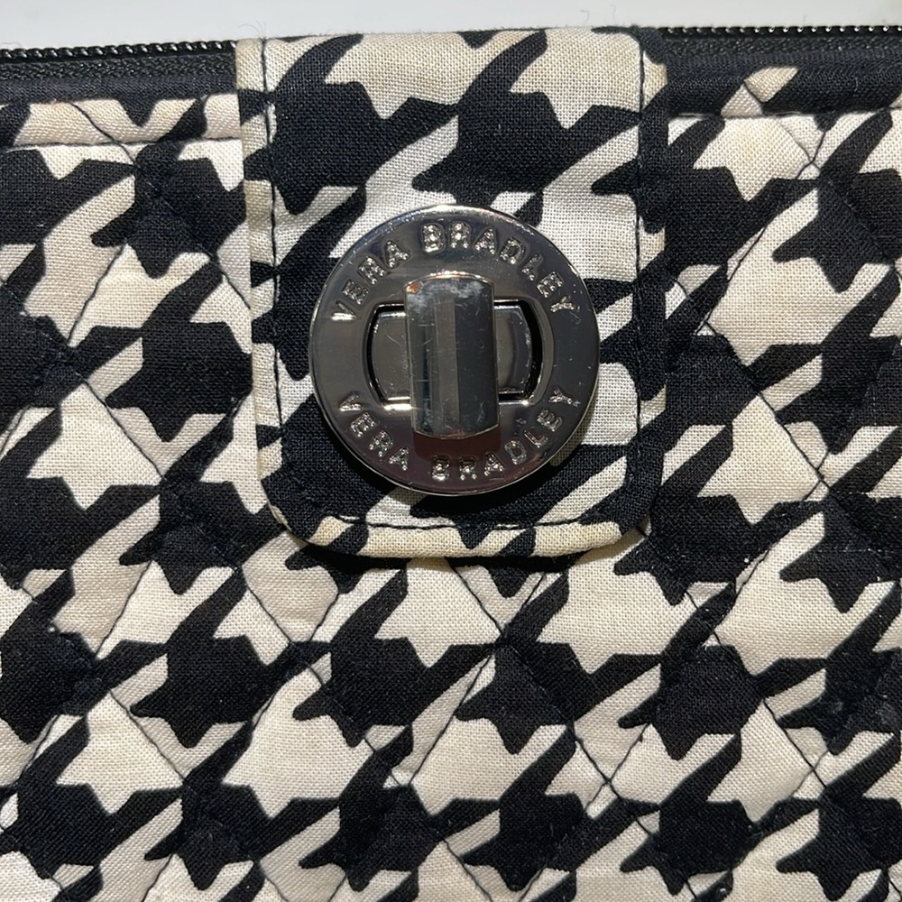 VERA BRADLEY Wallet, Black Print - Picture 3 of 7
